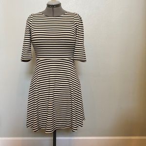 EUC size M Pixley striped skater dress